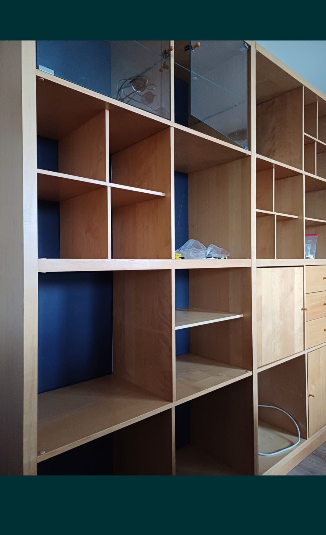 Meble ikea łózko minnen rosnące piętrowe antresola regał kubist