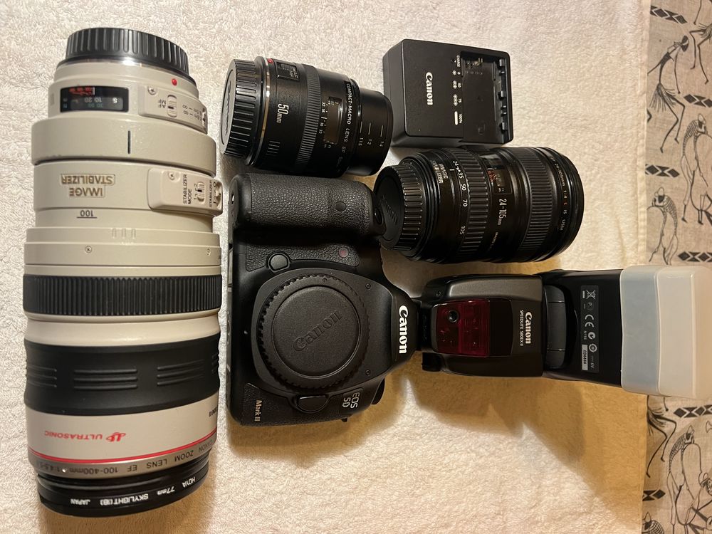 Venda de Equipamento Canon 5D MARK III - Pacote Completo