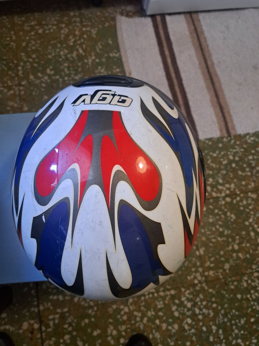 Capacete AGV Usado ,com algumas marcas de uso,mas nada significante