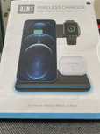 3 in 1, 15W, Fast Wireless Charger Dock Stand 3W1, LADOWARKA