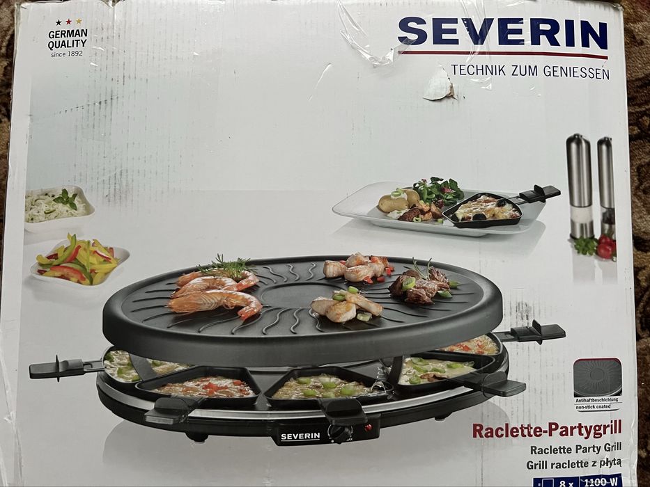 Гриль -барбекю раклетниця електрична