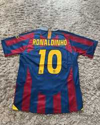 koszulka piłkarska FC Barcelona retro Ronaldinho rozmiar L