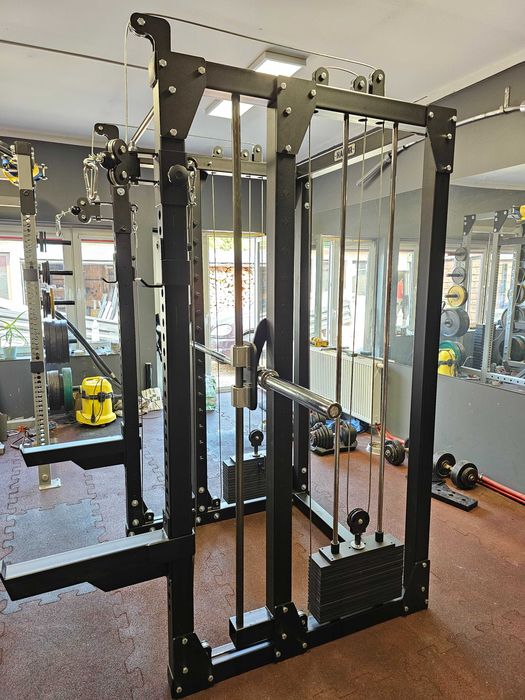 HATOR Klatka 80x80x3 + brama + suwnica smitha / siłownia