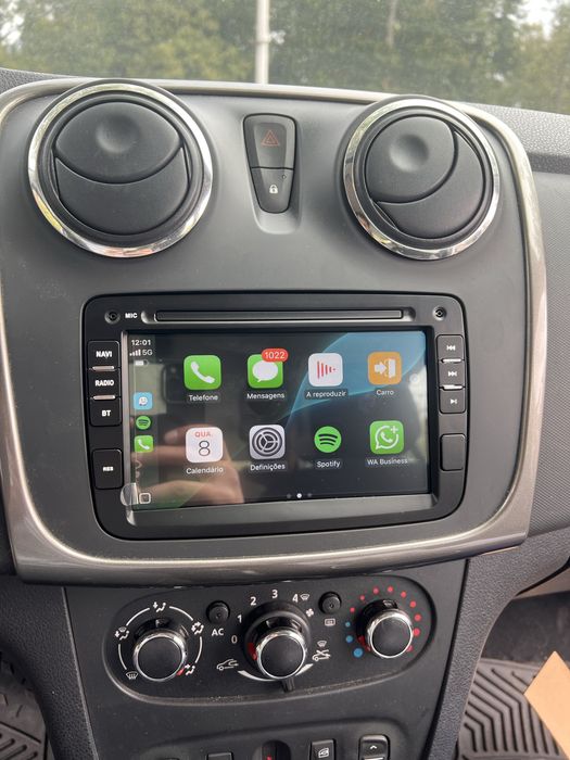 Radio Dacia Sandero Duster Renault Captur Logan Carplay Android Auto
