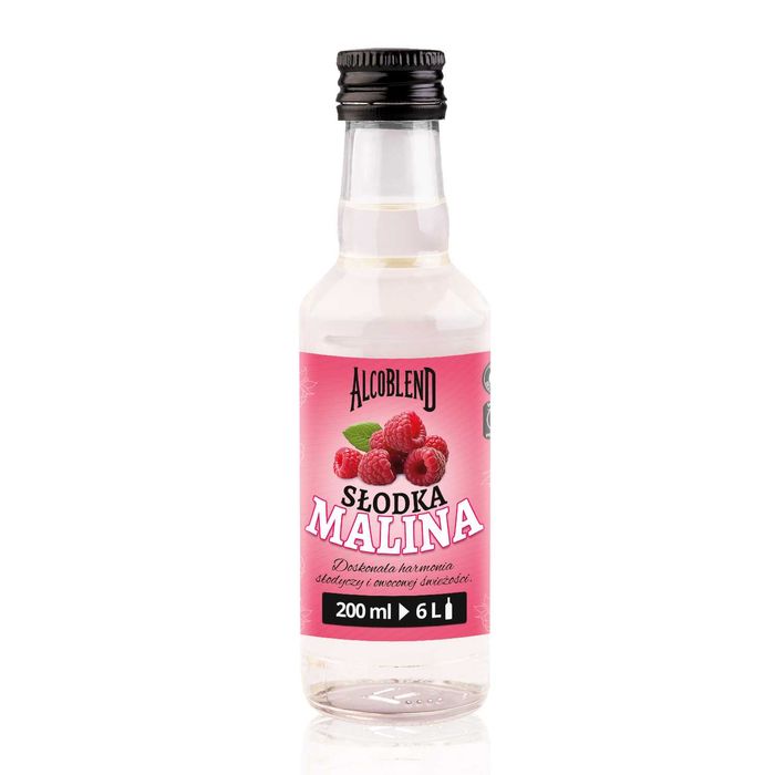 Zaprawka esencja smakowa do wódki Alcoblend Słodka Malina 200ml na 6L