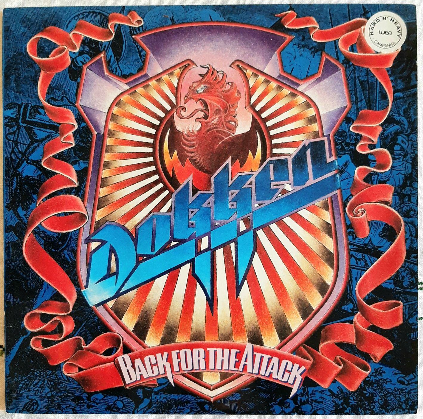 Dokken LP Back For The Attack 1987