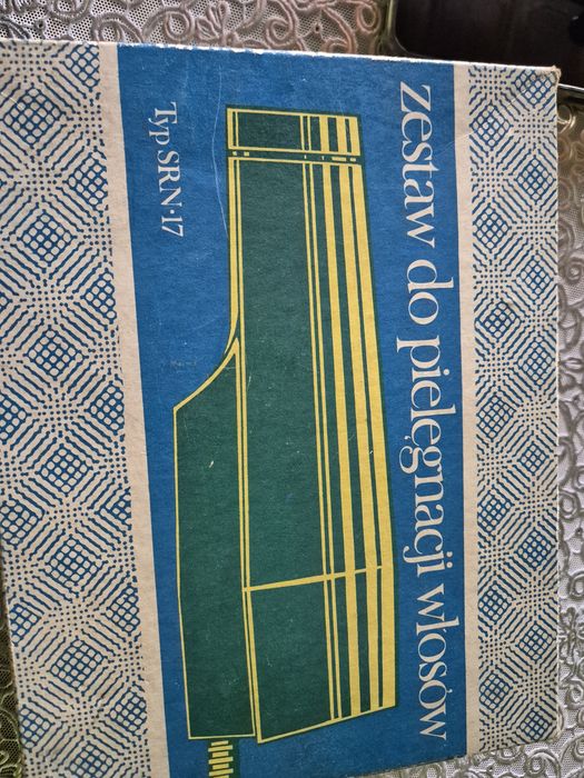 Kultowy zestaw do pielegnacji wlosów Farel SRN 17 z 1984 r.Komplet PRL