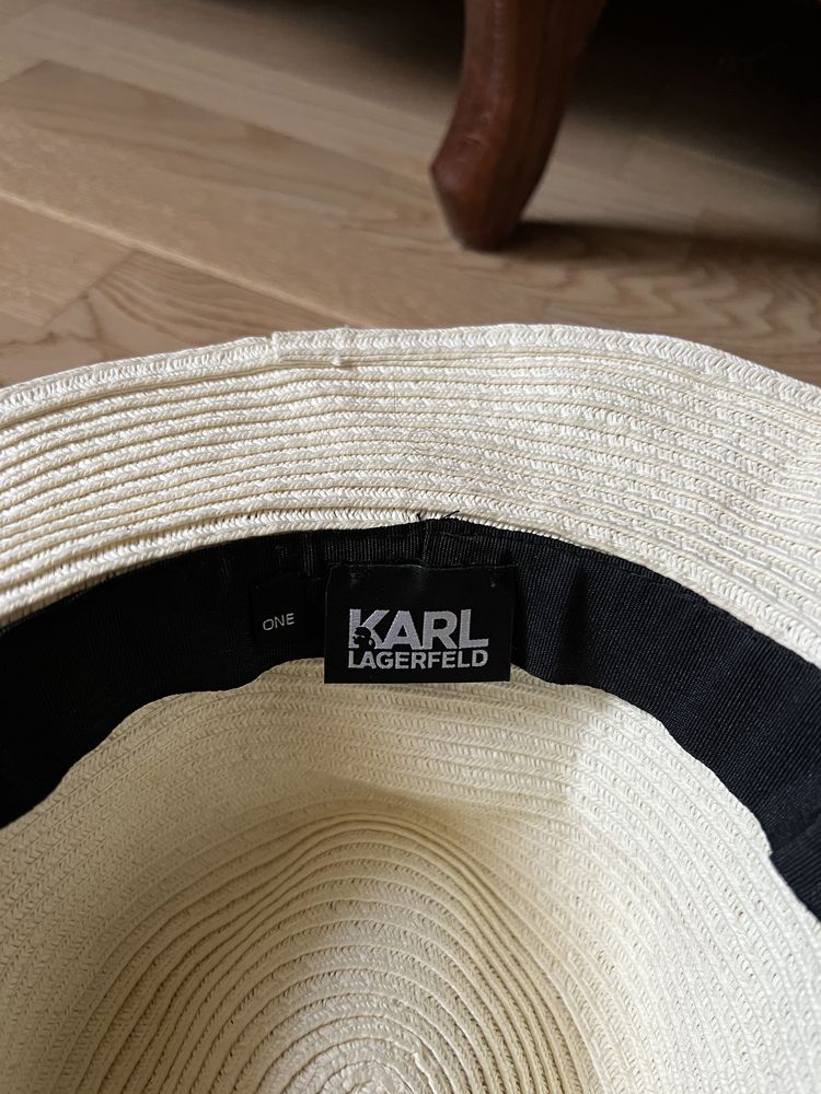 Соломʼяний капелюх Karl Lagerfeld (оригінал)