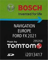 MAPA FORD FX 2021 EUROPA Mondeo, Focus, Galaxy, Kuga NAJNOWSZA