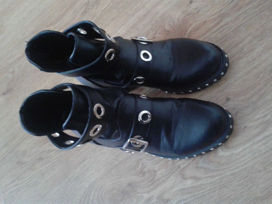 buty damskie, botki, sztyblety, rozm. 36
