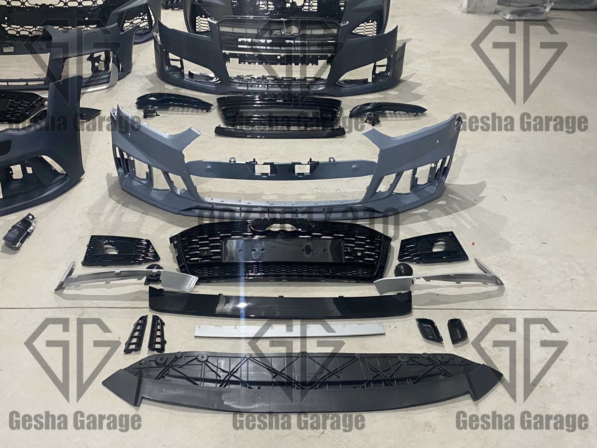 Бампер Audi Ауді a3 a4 a5 a6 a7 a8 q3 q5 q7 tt s-line rs слайн рс рест