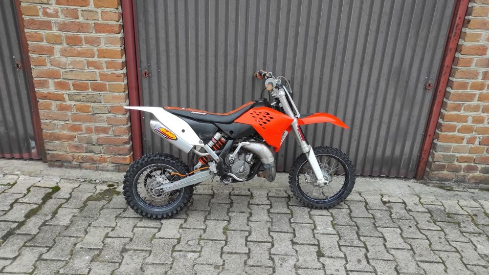 KTM SX65 kask Kenny buty AXO