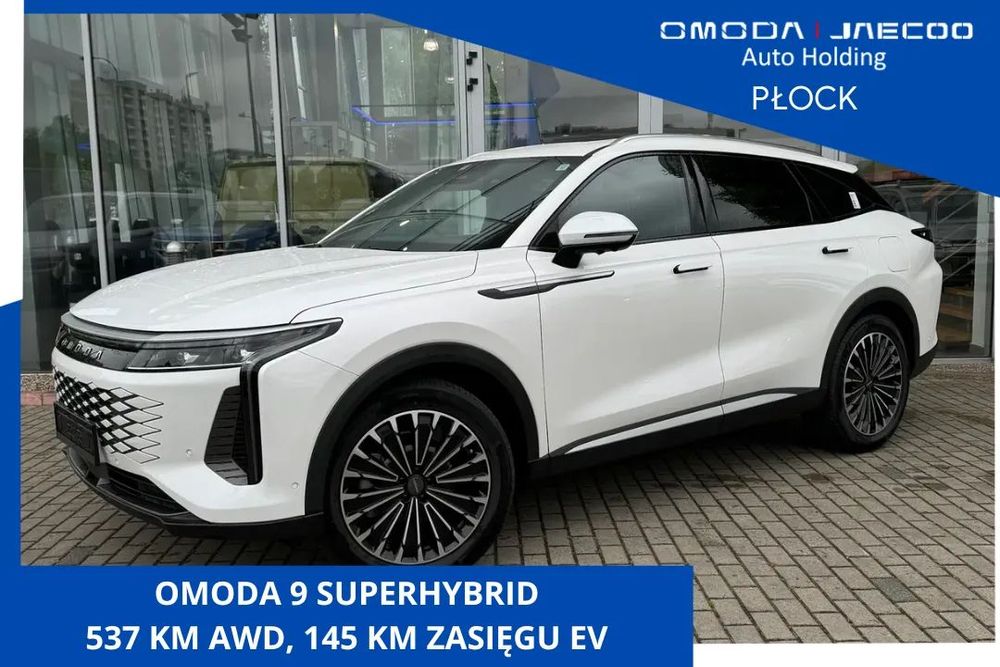 Omoda 9 Omoda 9 Super Hybrid 537 KM AWD, 145 KM Zasięgu