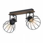 Lampa Sufitowa Loft Spot 2-Punktowa E27 Eglo 98135 Sambatello