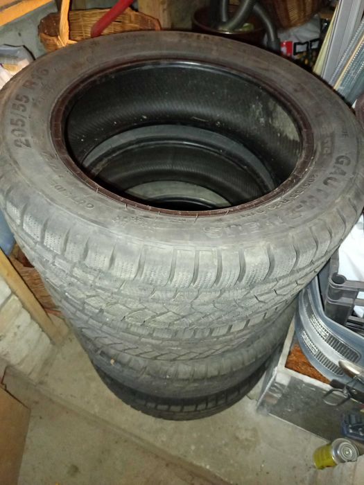 Sprzedam cztery opony zimowe Gauth Pneus 205/55 R16