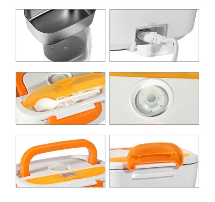 Ланч бокс с подогревом.