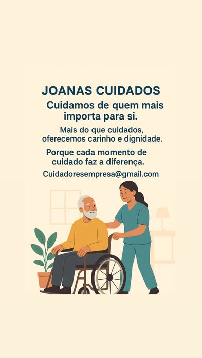 Cuidadora de idosos disponível – Lisboa e Porto