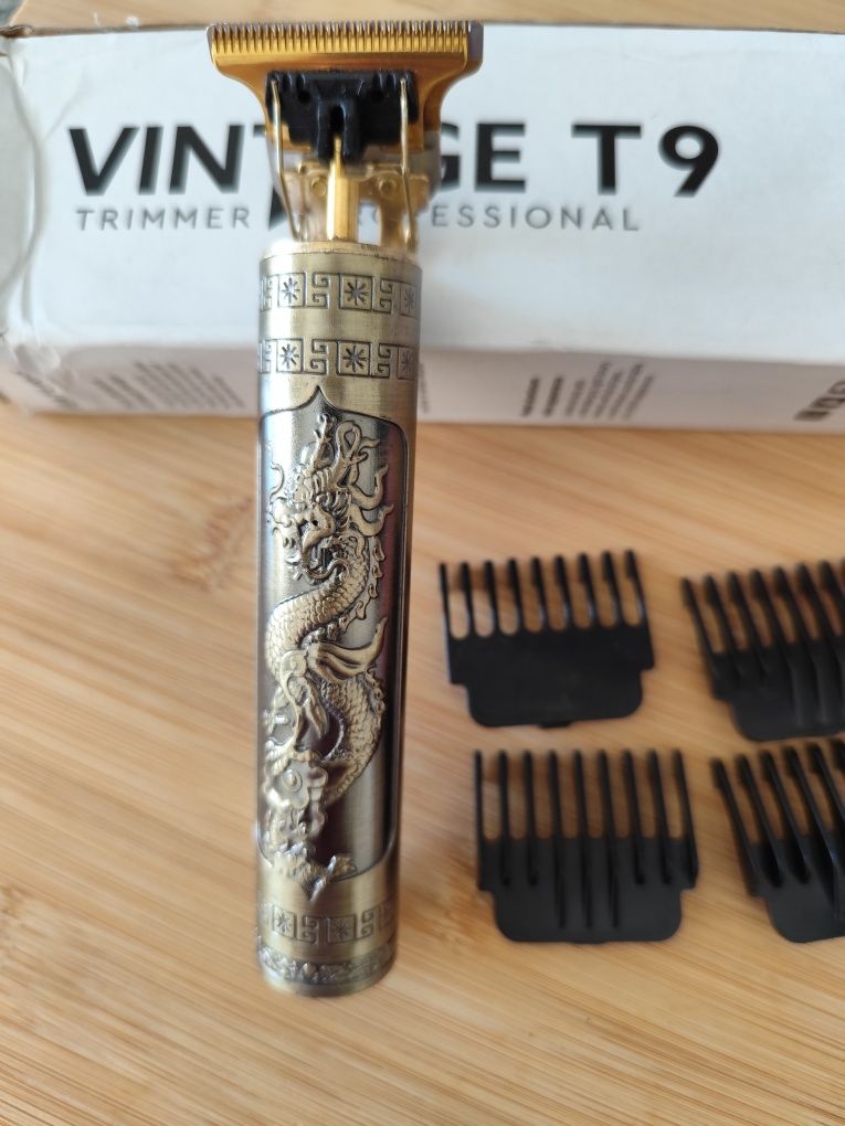 Maquina de Barba Vintage T9 - 4 pentes