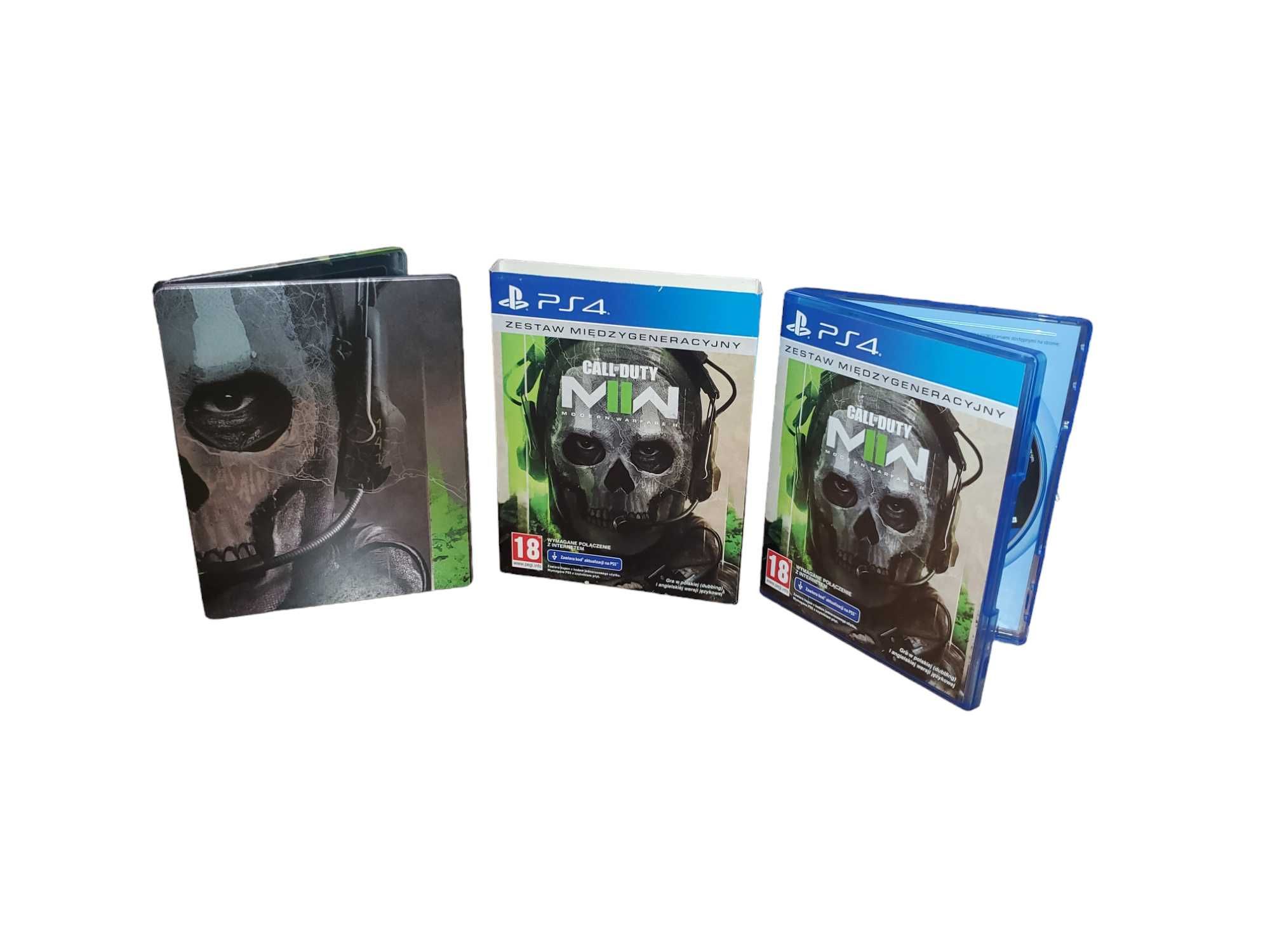 Gra PS4 Call of Duty Modern Warfare II Steelbook+gra