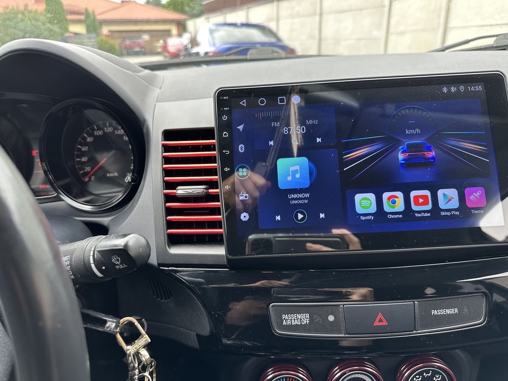 Mitsubishi Lancer 2012 oszczędny zrobiony na styl EVO przebieg 63771km