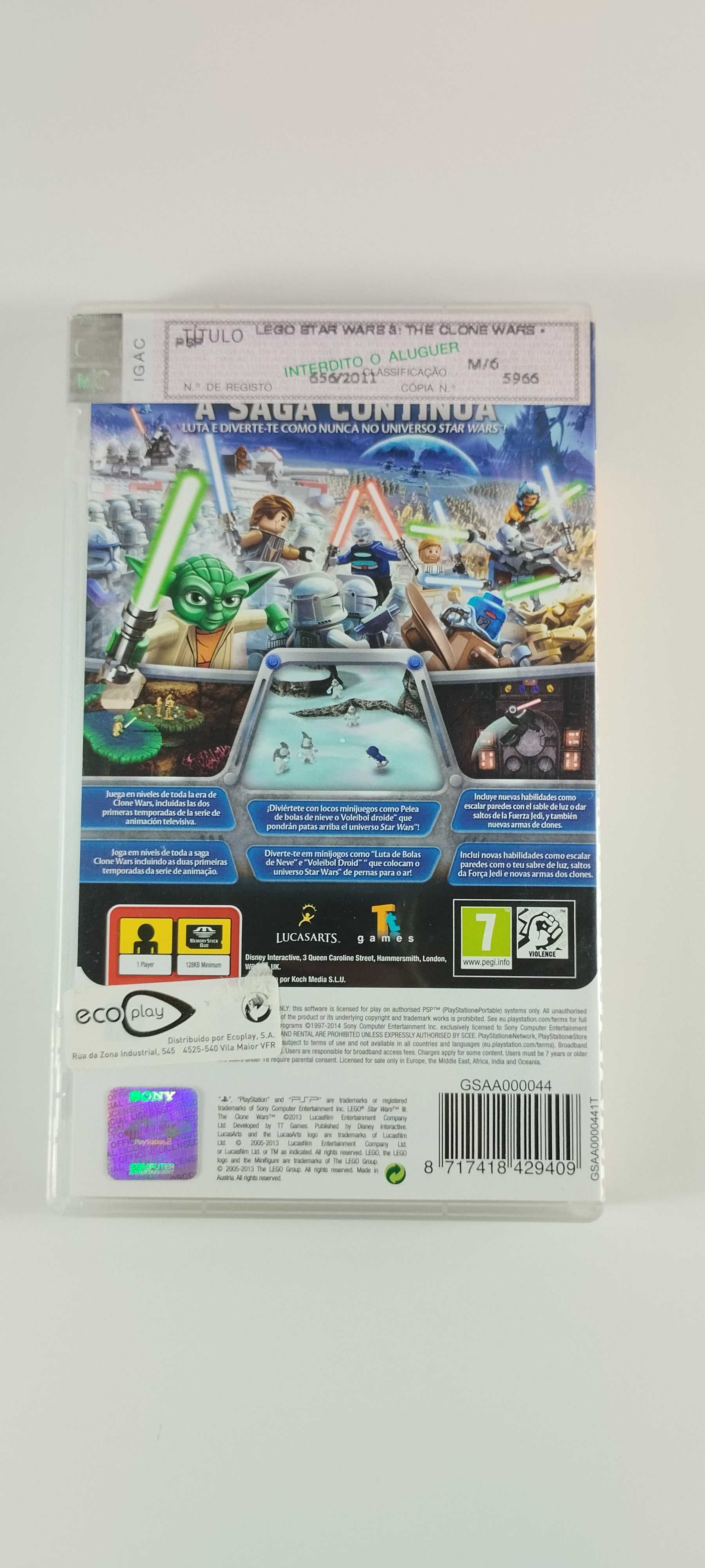 LEGO Star Wars III: The Clone Wars PSP Playstation Portable