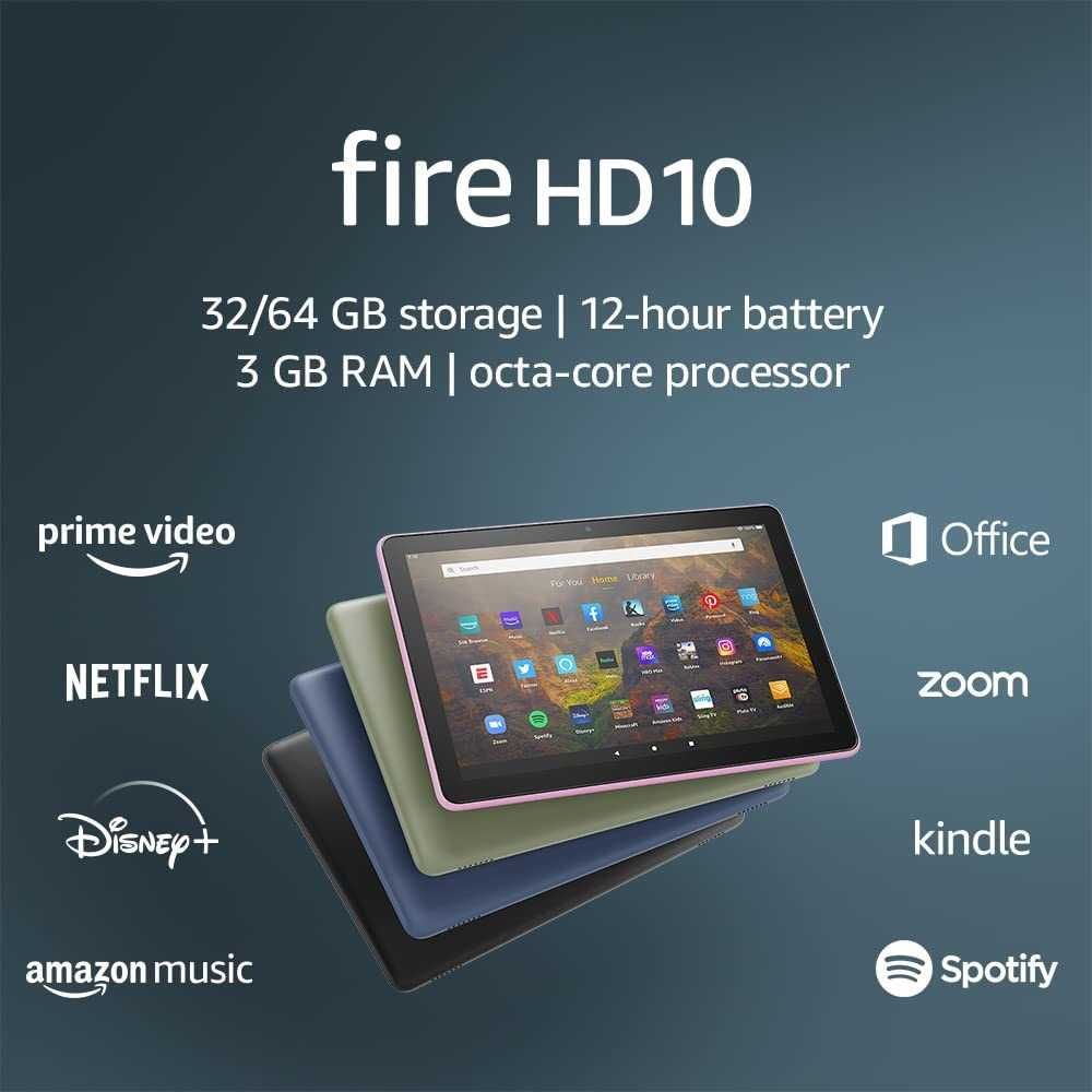 Планшет Amazon Fire HD10 Full HD (2022) 11th Gen/ 8-ядер/ 3Gb-32Gb