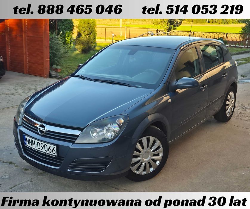 Opel Astra H • benzyna • 5 drzwi • 2007r • KLIMA • ŚWIEŻE OPŁATY • PL