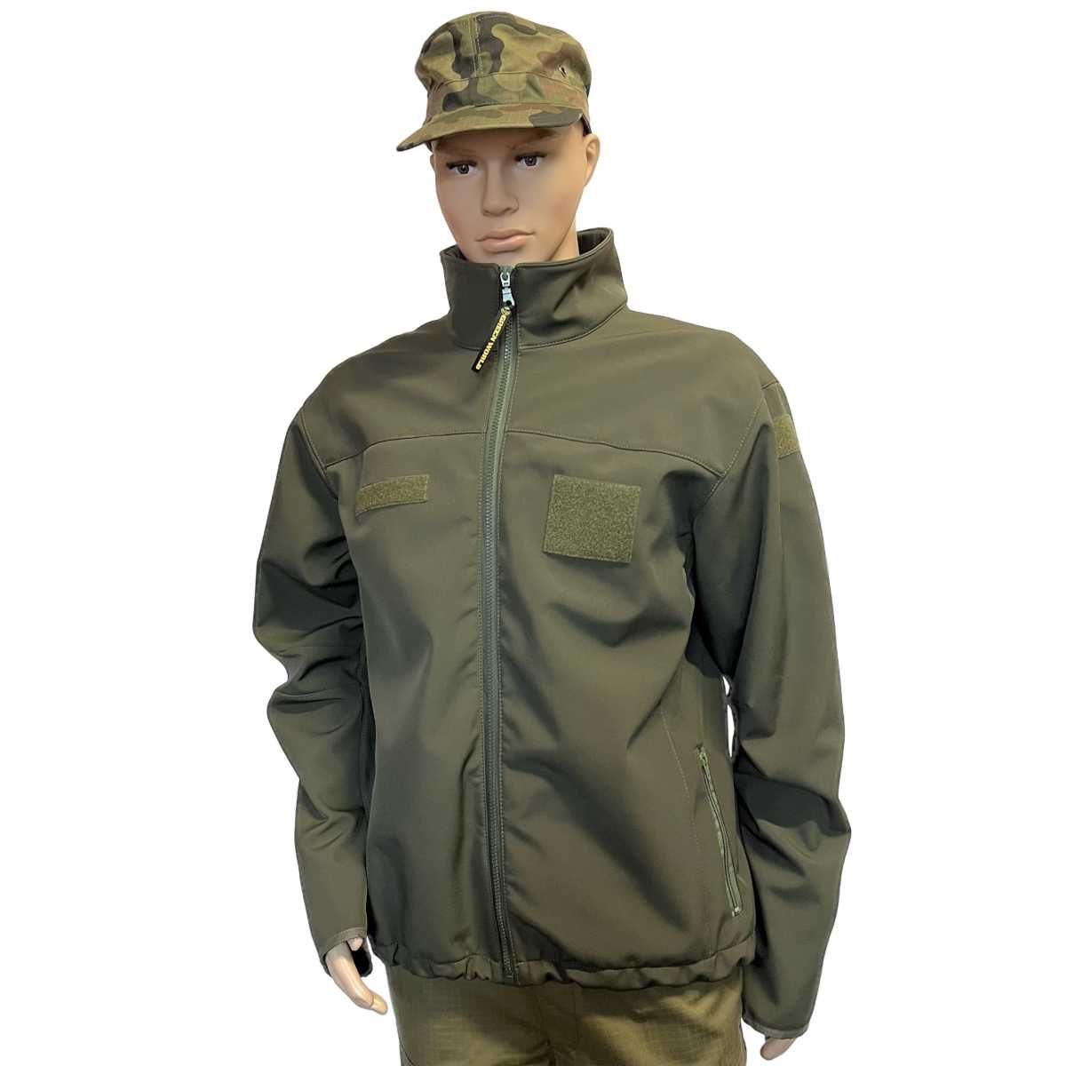 KURTKA BLUZA wojskowa SOFTSHELL khaki Rozmiar S