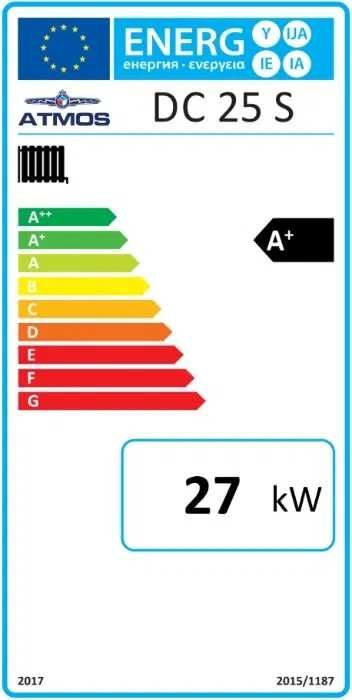 ATMOS DC25S 27 kW piec zgazowujący drewno 5 klasa dofinansowanie