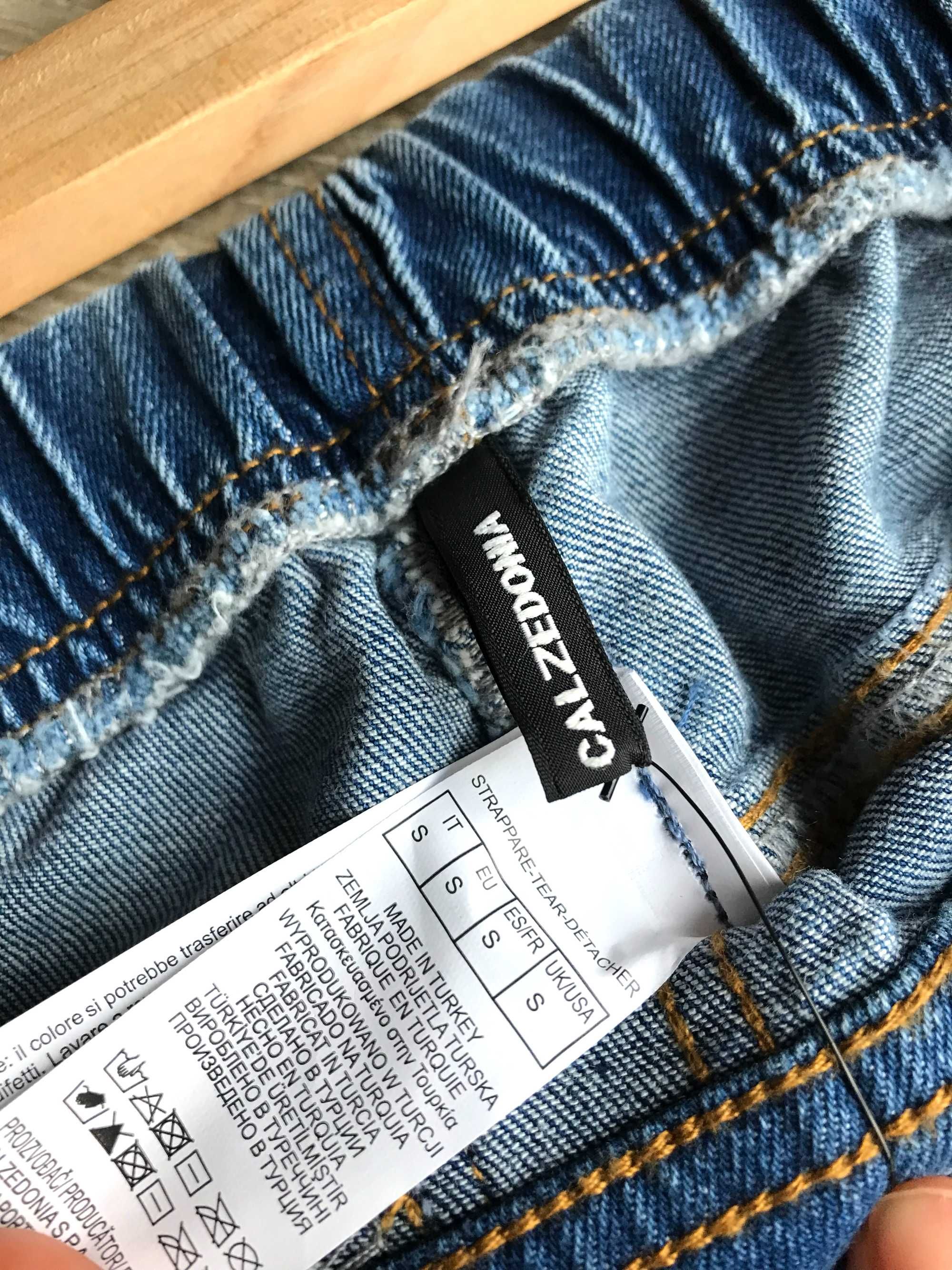 leginsy jeansowe Calzedonia