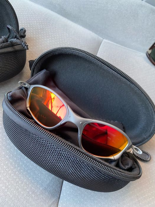 Óculos Juliet alumínio (Disponível envio à cobrança)