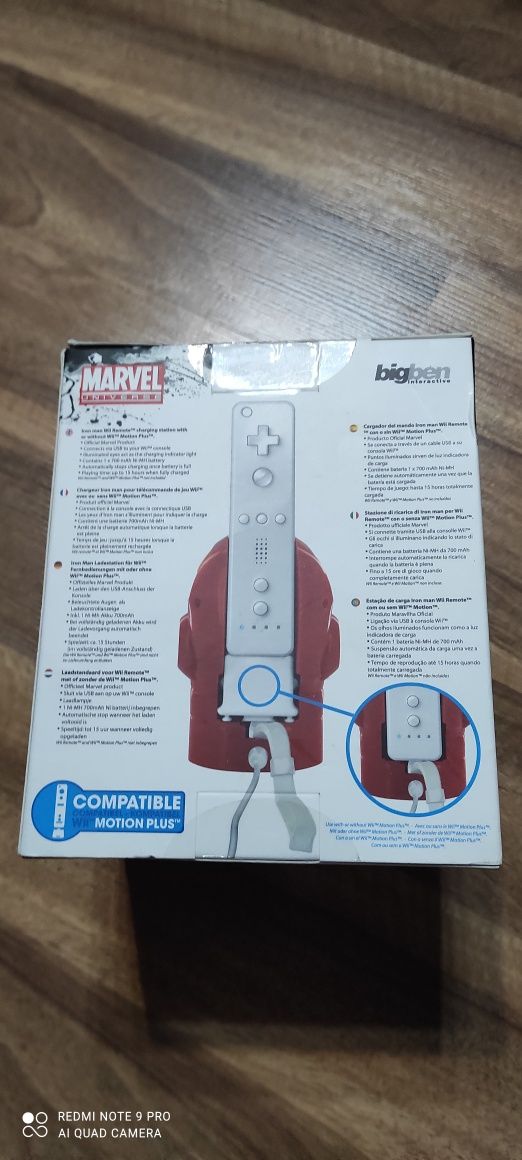 Ironman charger ładowarka do pilota konsoli WIIIronman charger ładowar