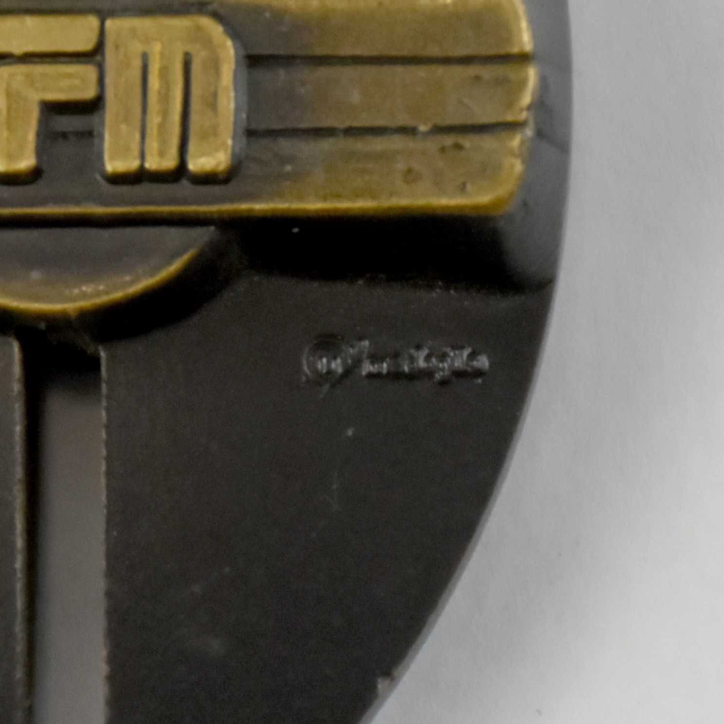 Medalha Comemorativa dos 25 anos da empresa SFM 1977 a 2002