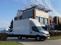 Iveco DAILY 35-160 HI-MATIC KONTENER WINDA WYSOKOŚĆ KONTENERA 2,5 M  lampy LED / nawigacja / kamera cofania / klimatyzacja