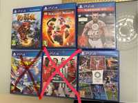4 gry  PlayStation 4 jak nowe PES 2021 Sonic UFC3 Iniemamocni Knack