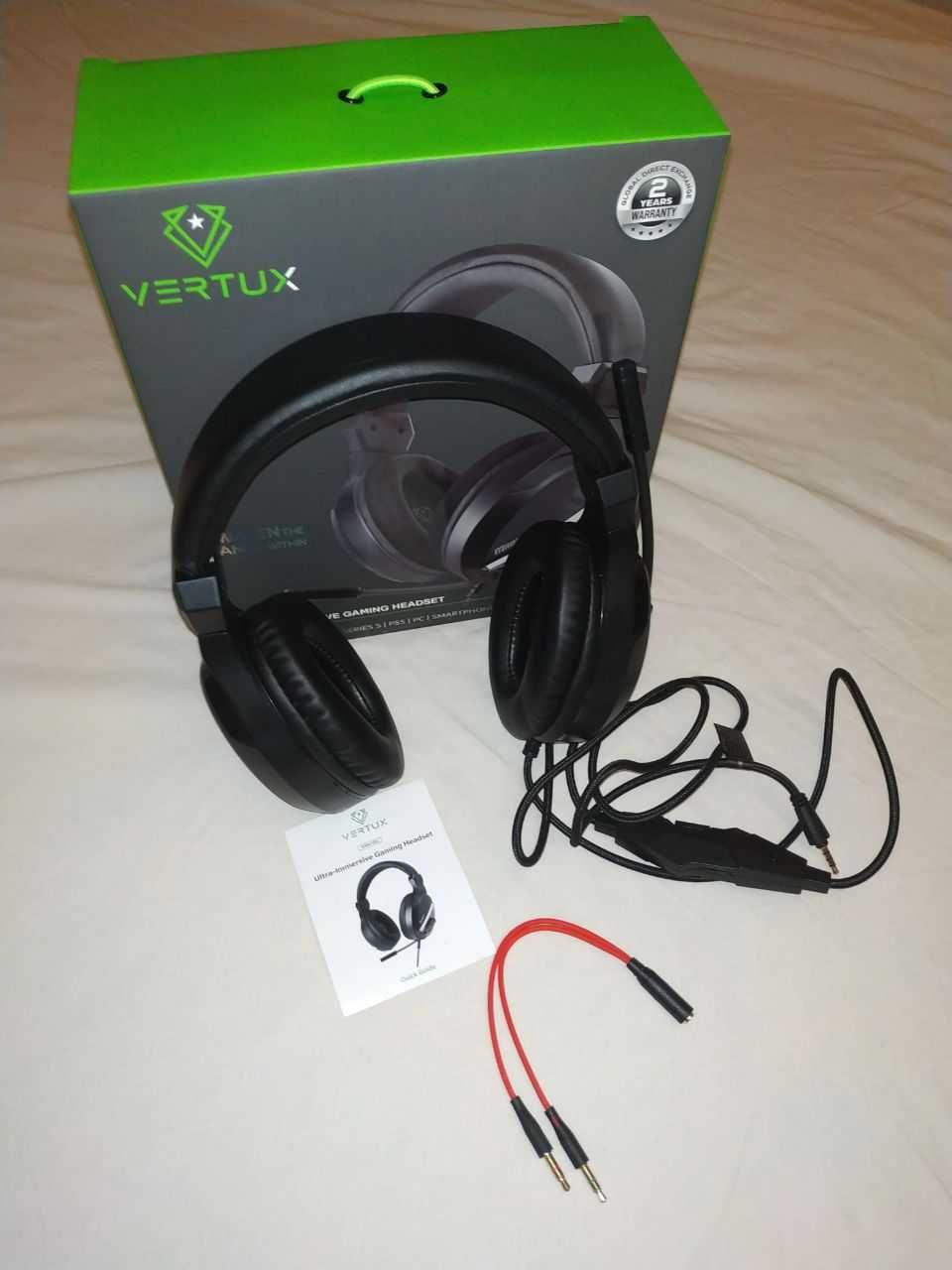 Навушники Vertux Manila 7.1 Mini Jack 3.5мм Black