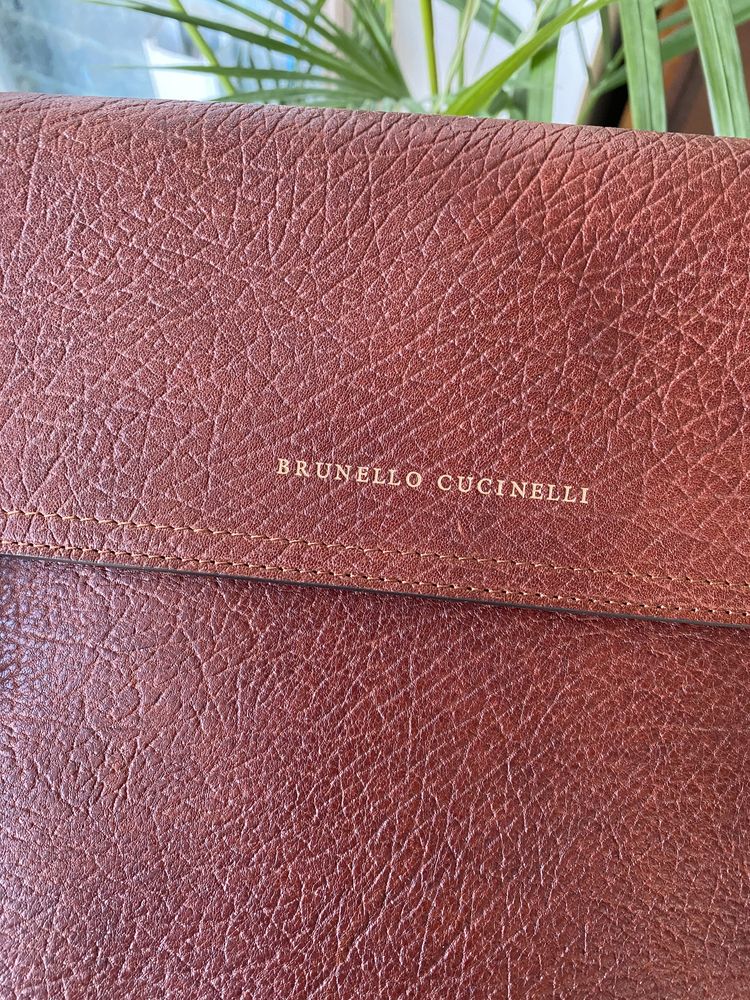 Папка для документов brunello cucinelli сумка портфель