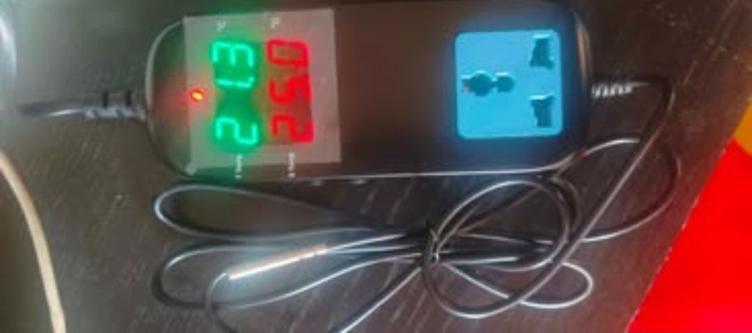 Meterk Termostato Eletrônico LED Display Digital