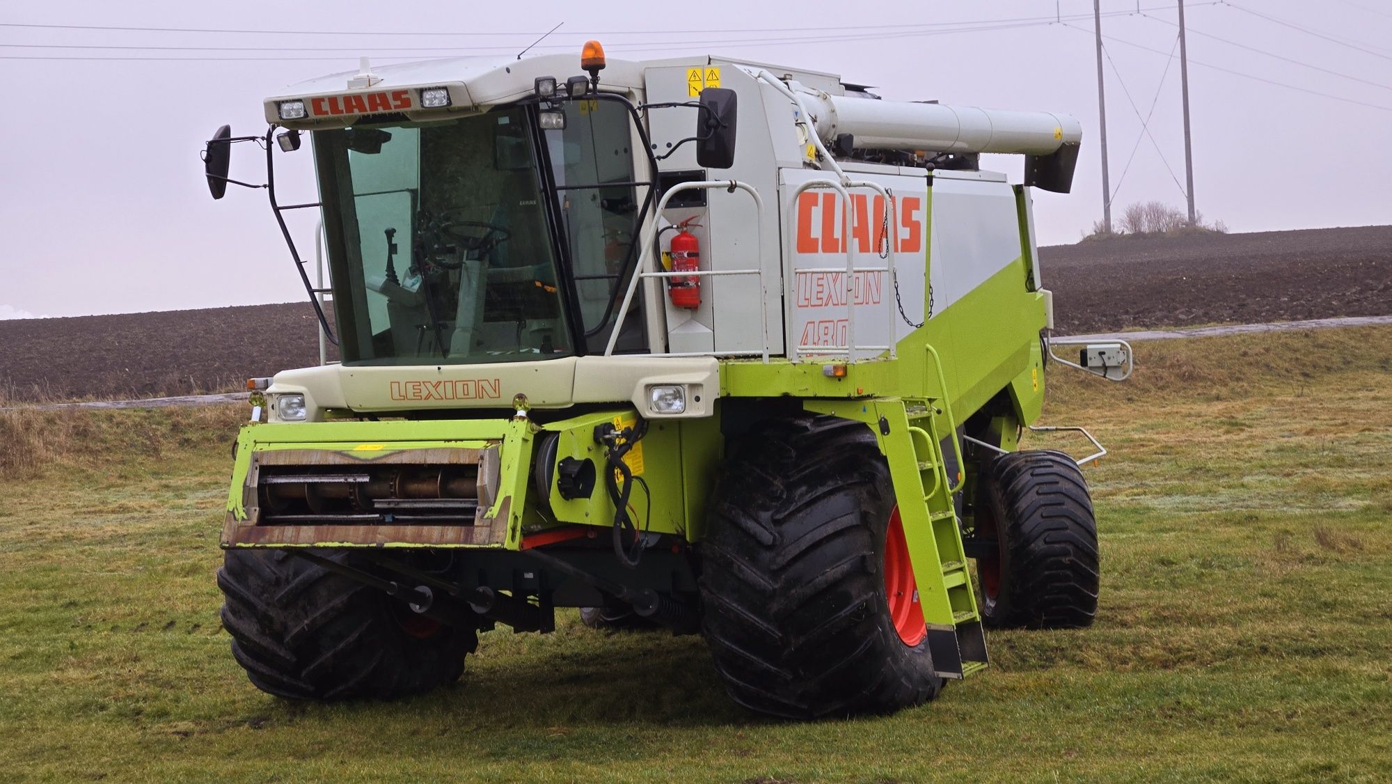 Комбайн class lexion 480 клас лексикон свіжопривезений