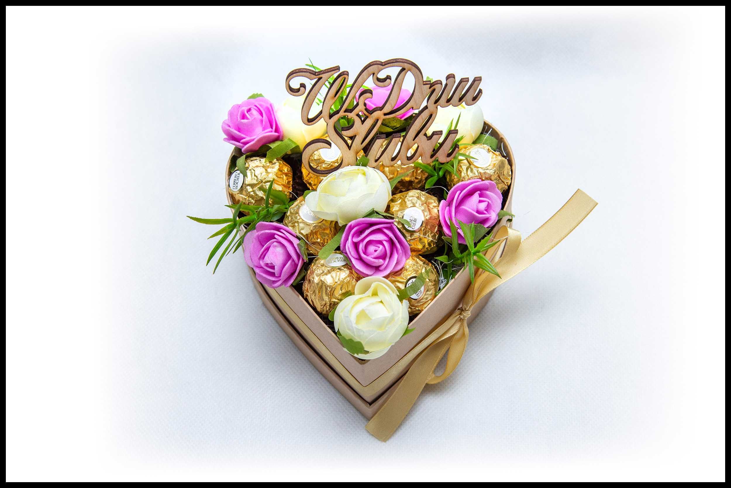 Prezent na Ślub zamiast kwiatów gift box TORT FERRERO ROCHER