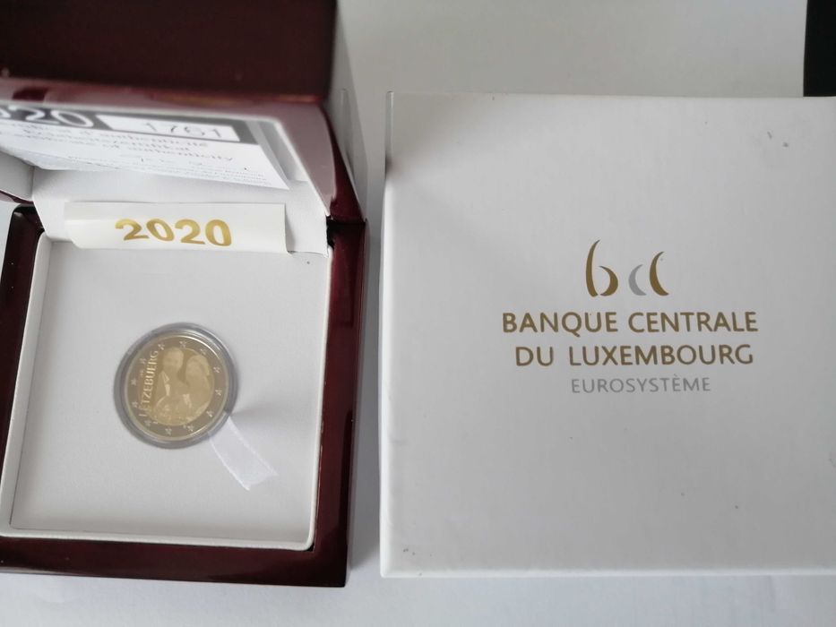 Moeda comemorativa Luxemburgo