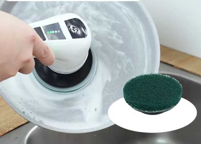 Escova giratória elétrica de limpeza de asoalhos, NOVA!