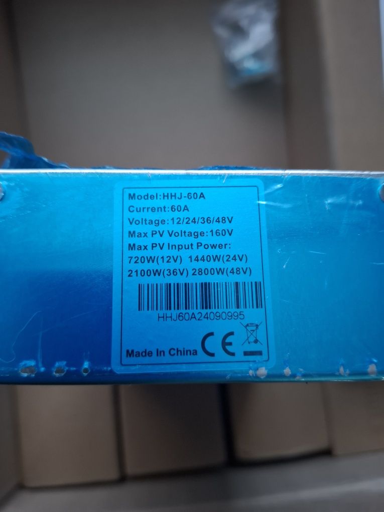 Контролер заряду для сонячних панелей PowMr MPPT HHJ-60A 12/24/36/48V