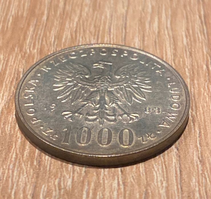 1000 złotych 1983 Jan Paweł II srebro