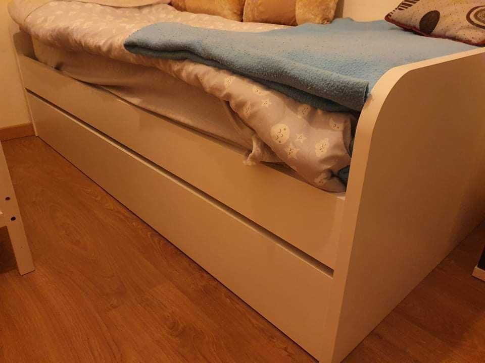 Cama solteiro com gaveta 1 colchão