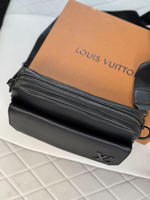 Чоловіча мужская сумка через плече барсетка Louis Vuitton