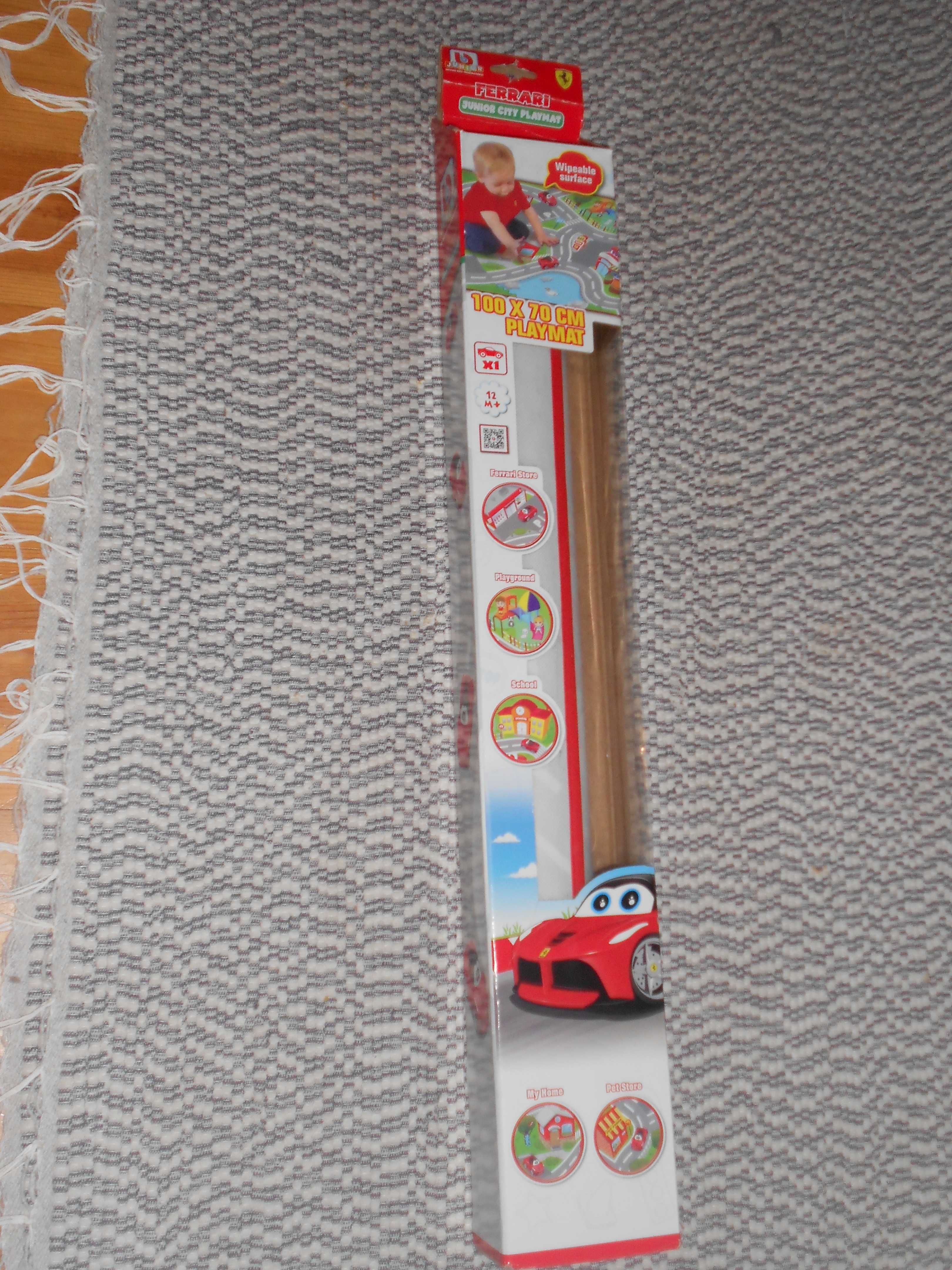 Tapete pista de brincar com carro