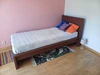 Łóżko IKEA MALM 90x200 brązowe