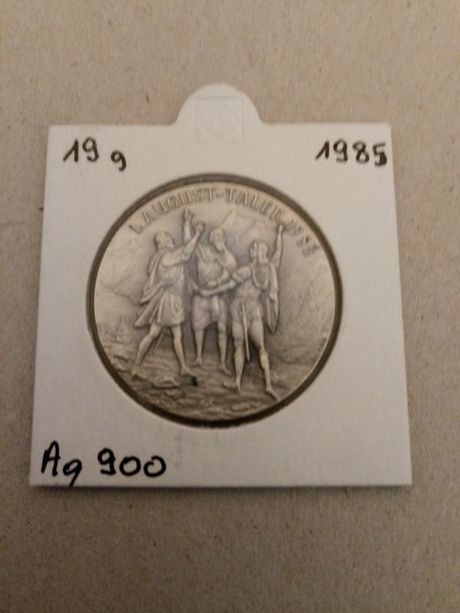 Medal 1 August - Taler 1985 Zamienię