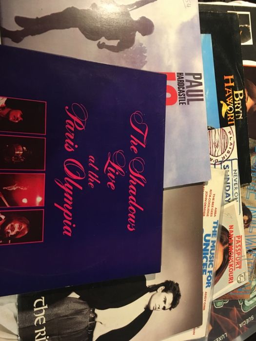 Lote 10 Lp's vinil - The Shadows, Juice Newton, Paul Hardcastle, Nana